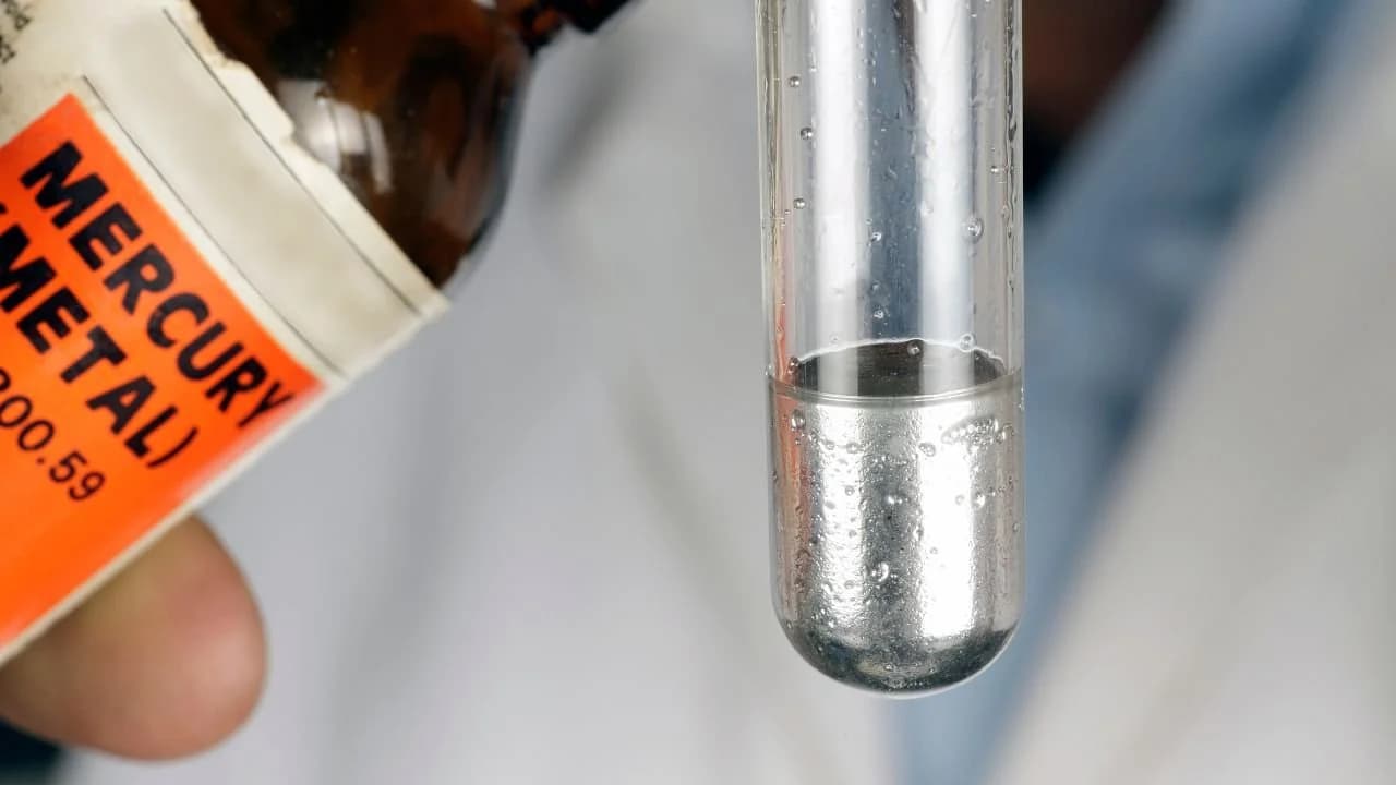 La pasta termica contiene mercurio?