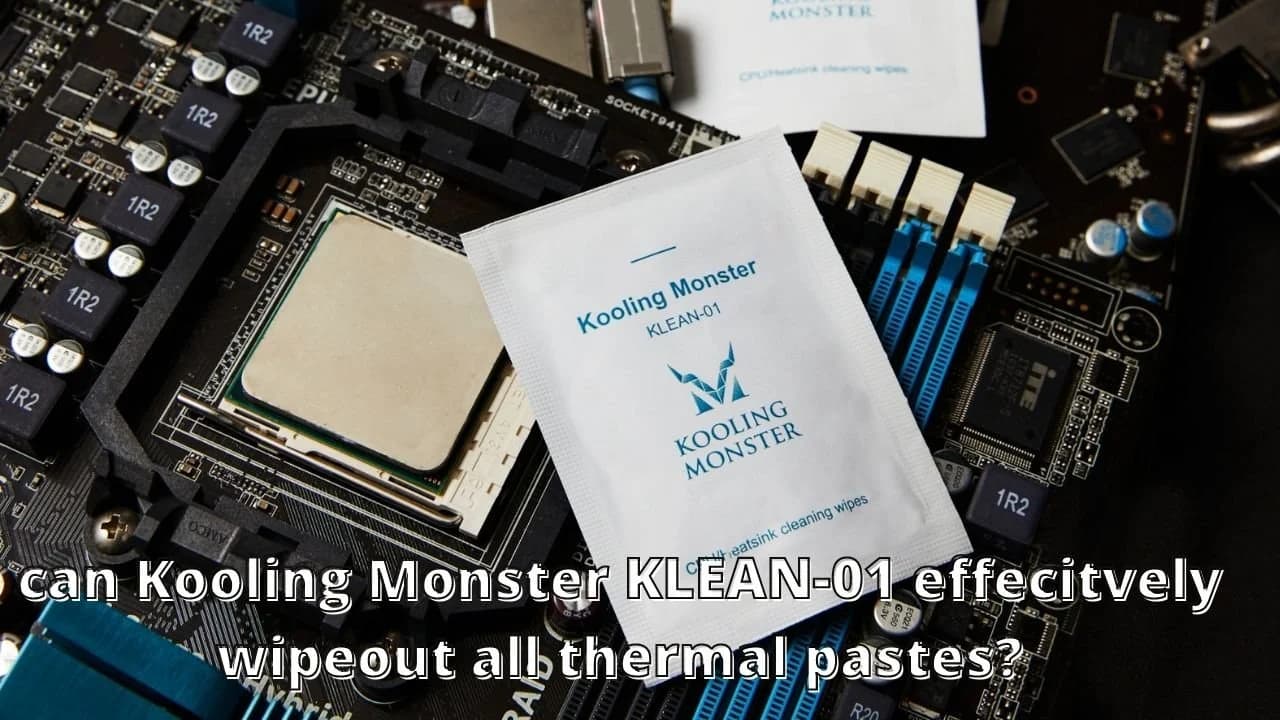 KLEAN-01 rimuove diverse paste termiche